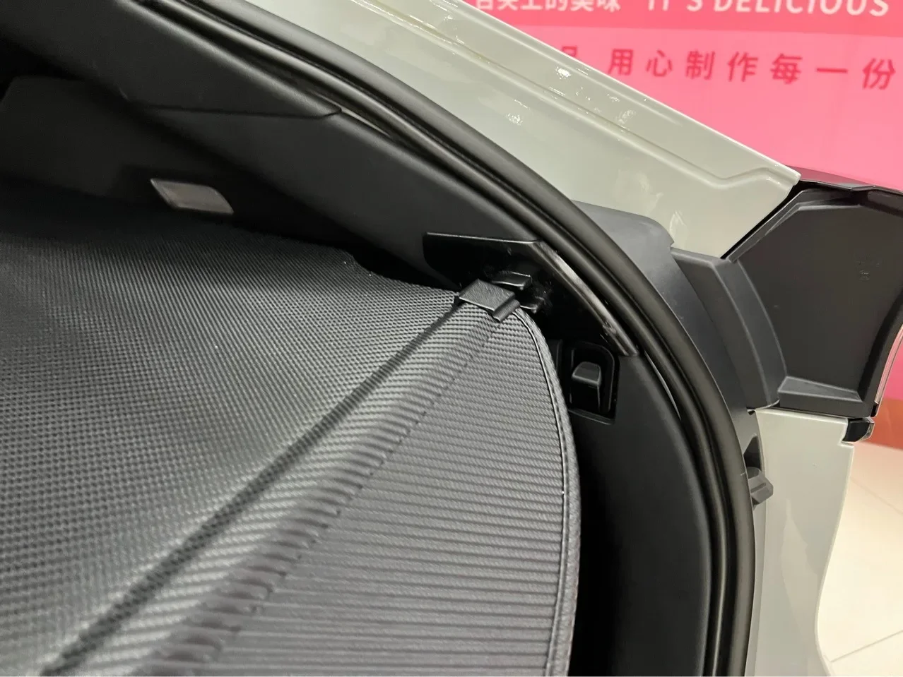 WZAUTO Car Trunk Cargo Cover For Toyota Bz4x Trunk Cover Shade Waterproof Retractable Rear Trunk Cover Curtain