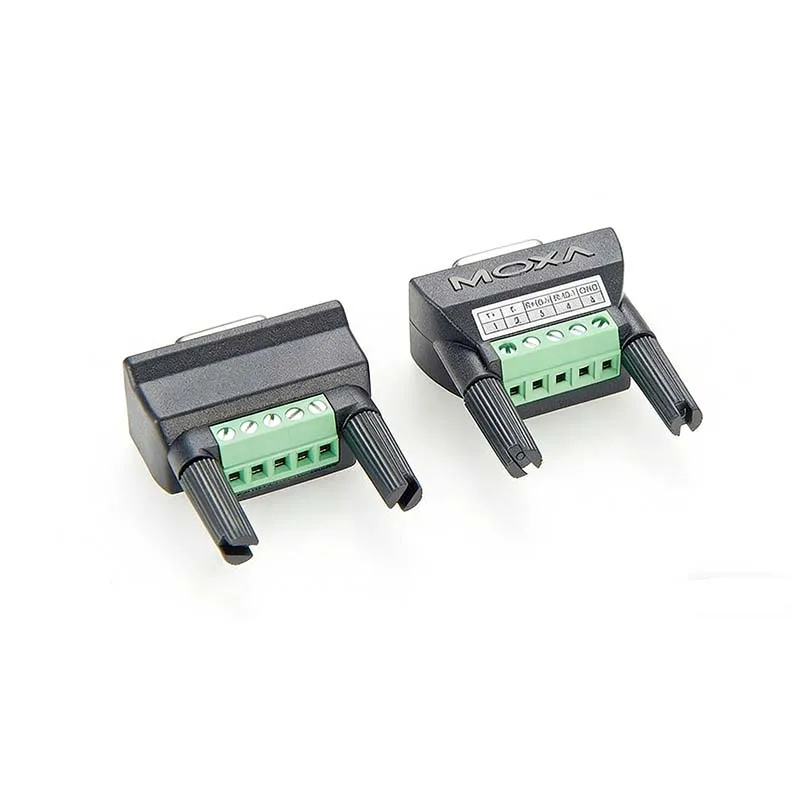 Compatible with MOXA MINI-DB9F-TO-TB Serial to 6-Pin Terminal Block, Solder-free DB9 Connector