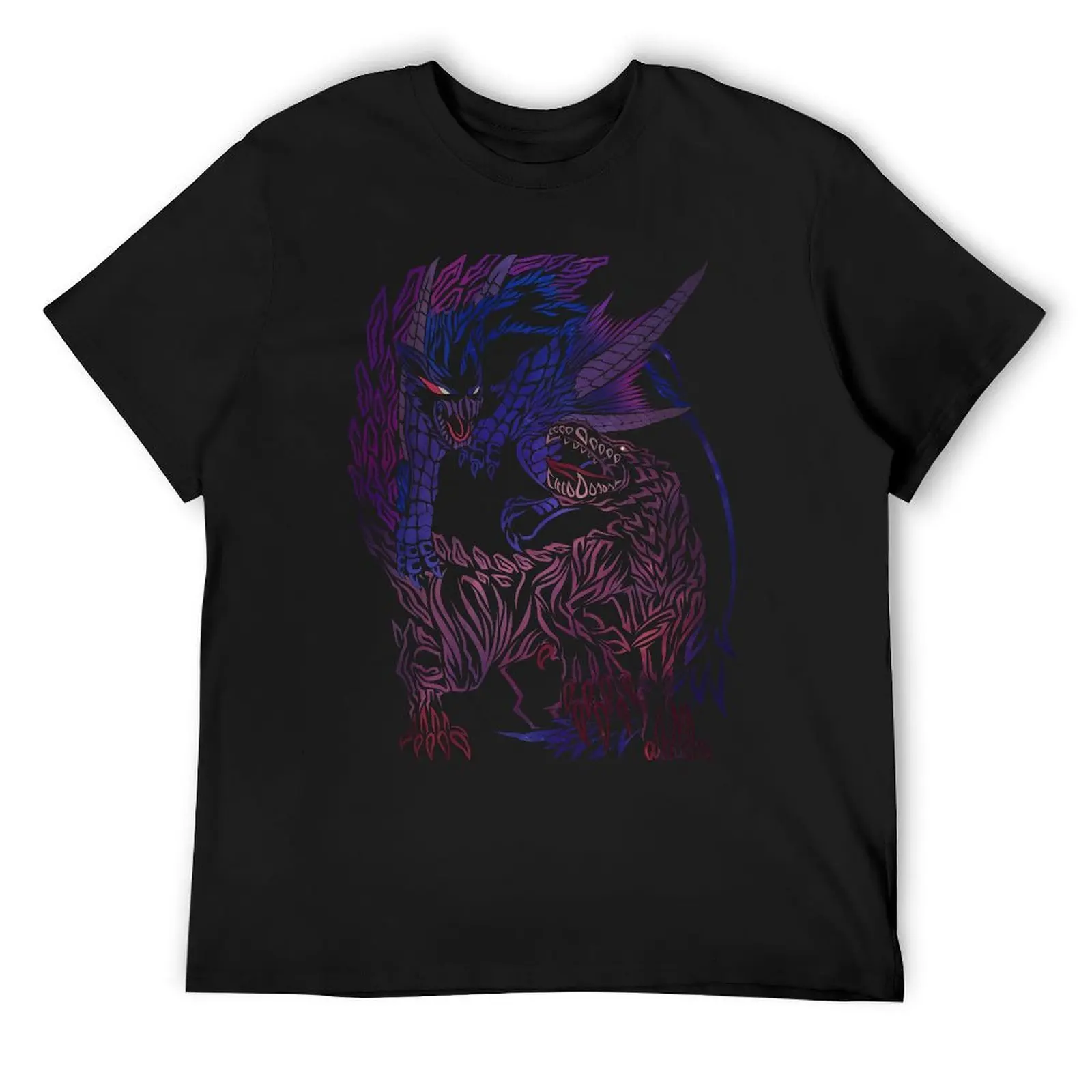 

Nargacuga & Ebony Odogaron T-Shirt anime tshirt tees plus sizes for a boy shirts men