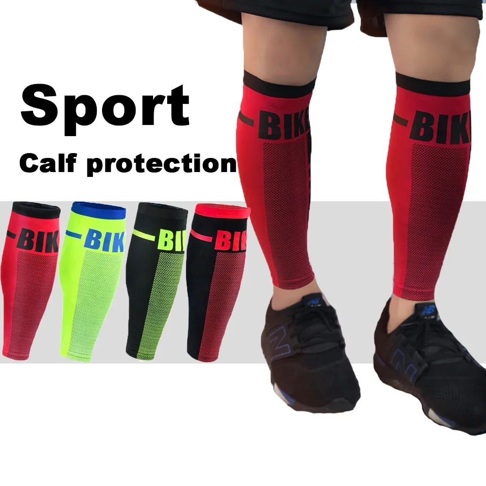 1Pcs Sports Calf Compression Sleeves for Men Women, Knee Pad Leg Shin Splint Support Guard for Sports Running Cycling Basketball