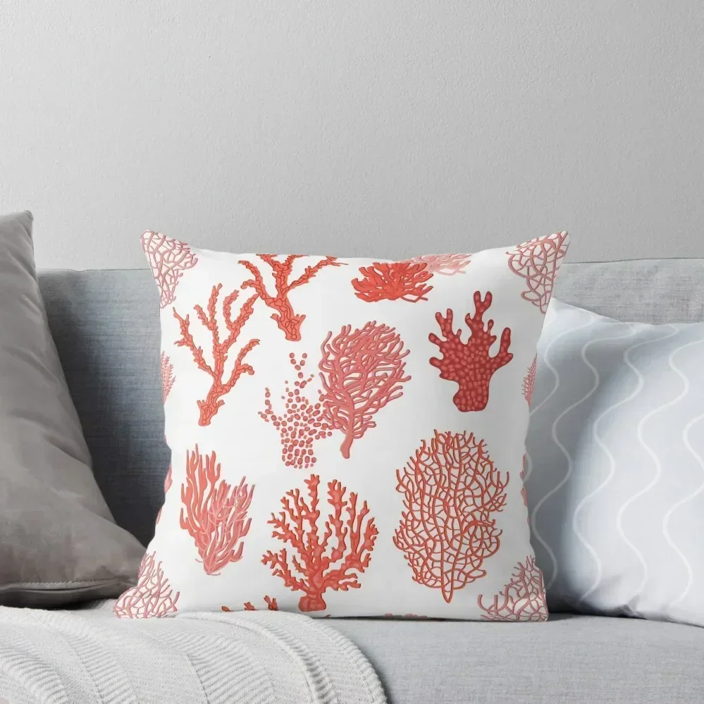 

Living corals in the sea Throw Pillow pillow cover christmas Cushion Cover Set Cusions Cover pillow
