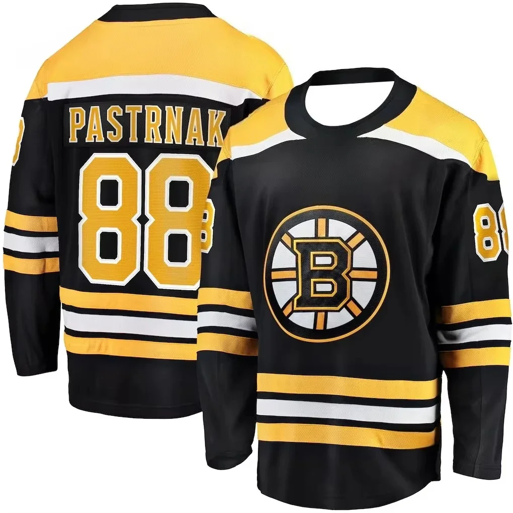Hockey Jersey Black with Red/White Gray Accents 