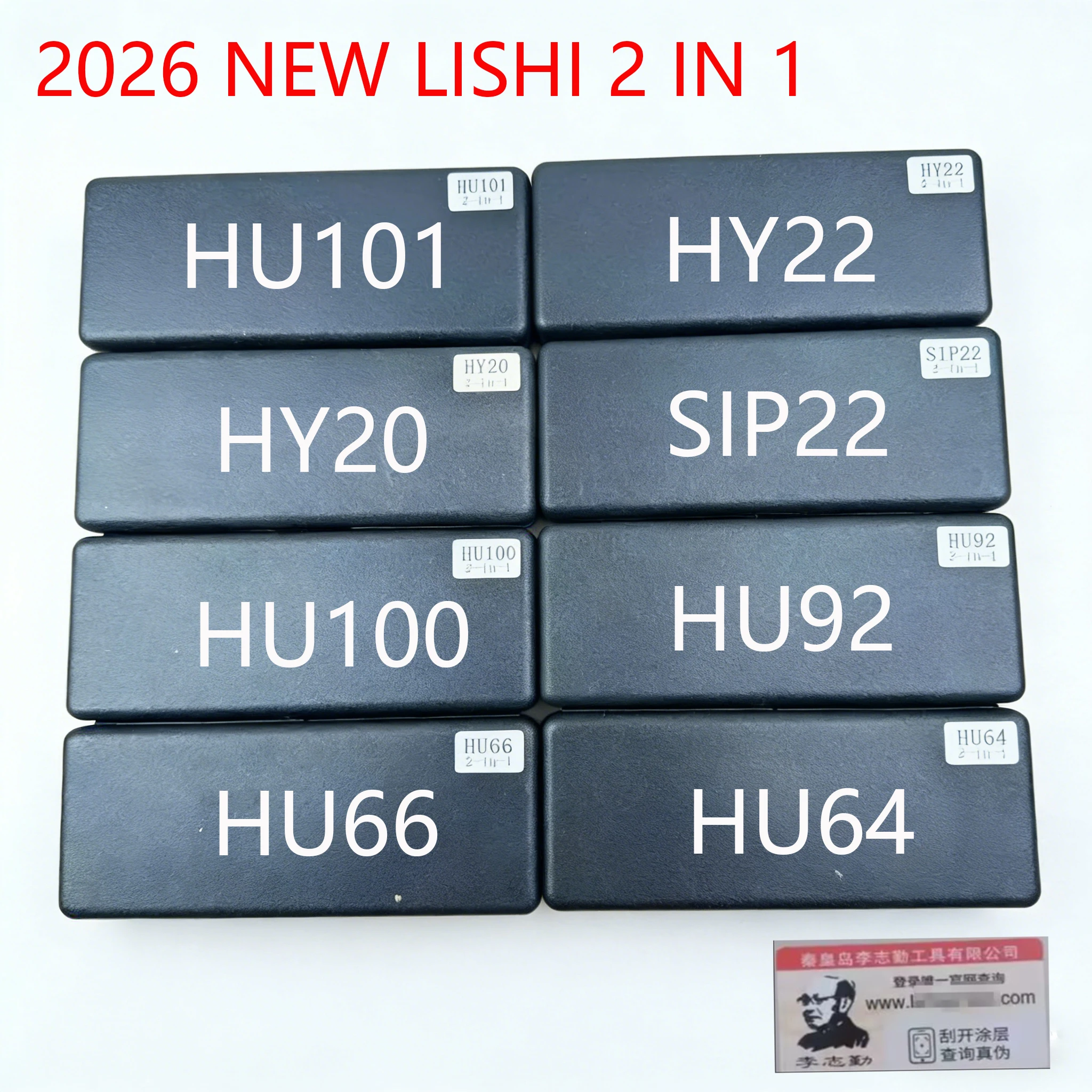 Lishi 2in1 Locksmith Tool for Car Key HU46 HU49 HU56 HU64 HU66 HU83 HU87 HU92 HU100 HU100(10) HU101 HU100R VA2T SIP22 HON66