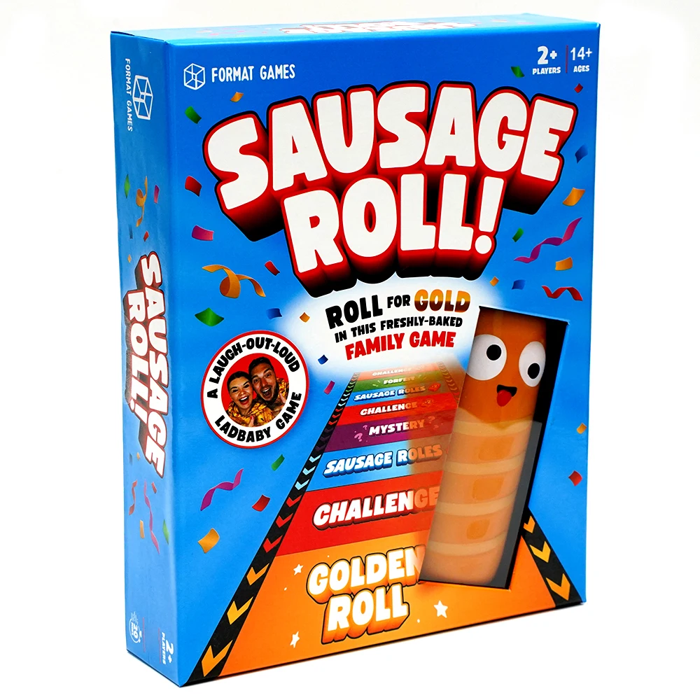 Sausage Roll Board Game Family Game Roll For Gold Family Entertainment Party Games