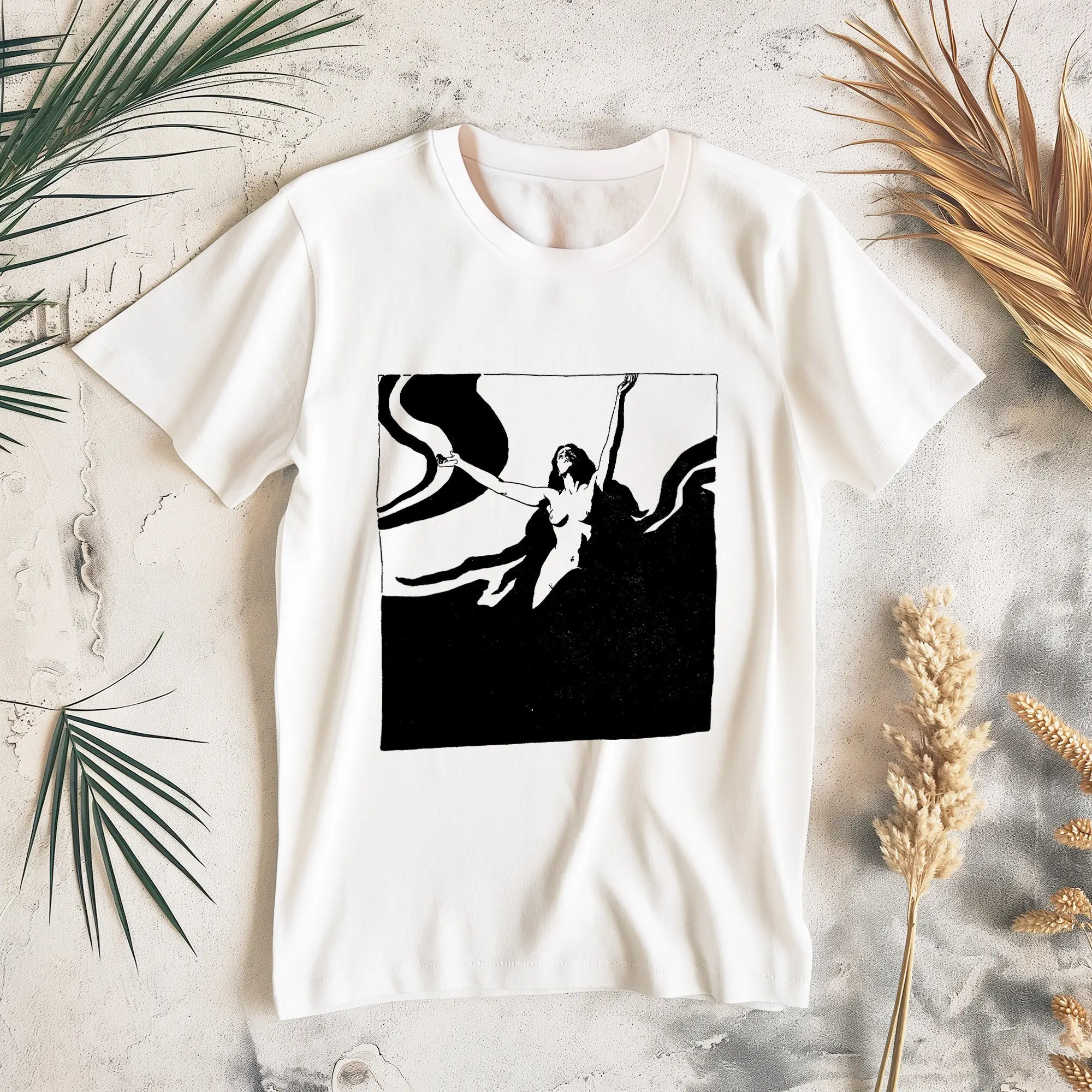 Why Do You Lure Me To Sweet Lust T Shirt Adult Organic Cotton Vintage Expressionist Art Aesthetic Clothing