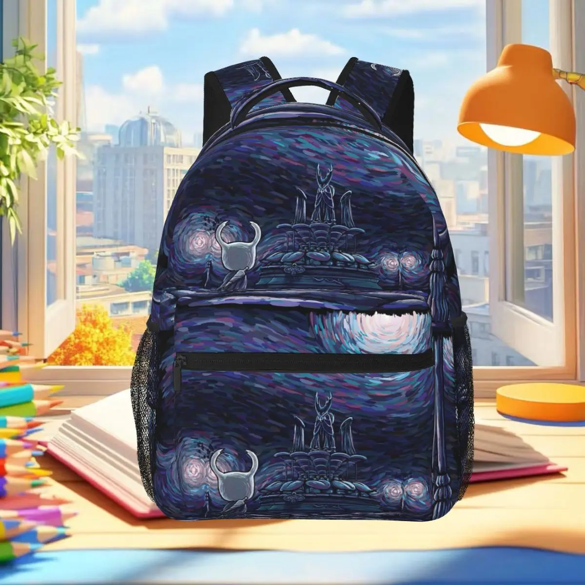 Hollow Knight Backpack Student Boys Girls BookBag Children School Bag Laptop Shoulder Bags for Men Women