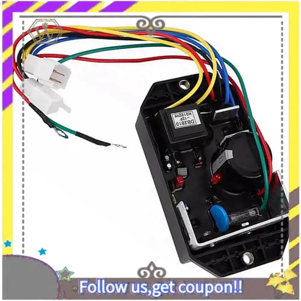 

ABXV-New AVR KI-DAVR-150S Generator AVR Automatic Voltage Regulator Alternator Part Power Stabilizer For Kipor Generator