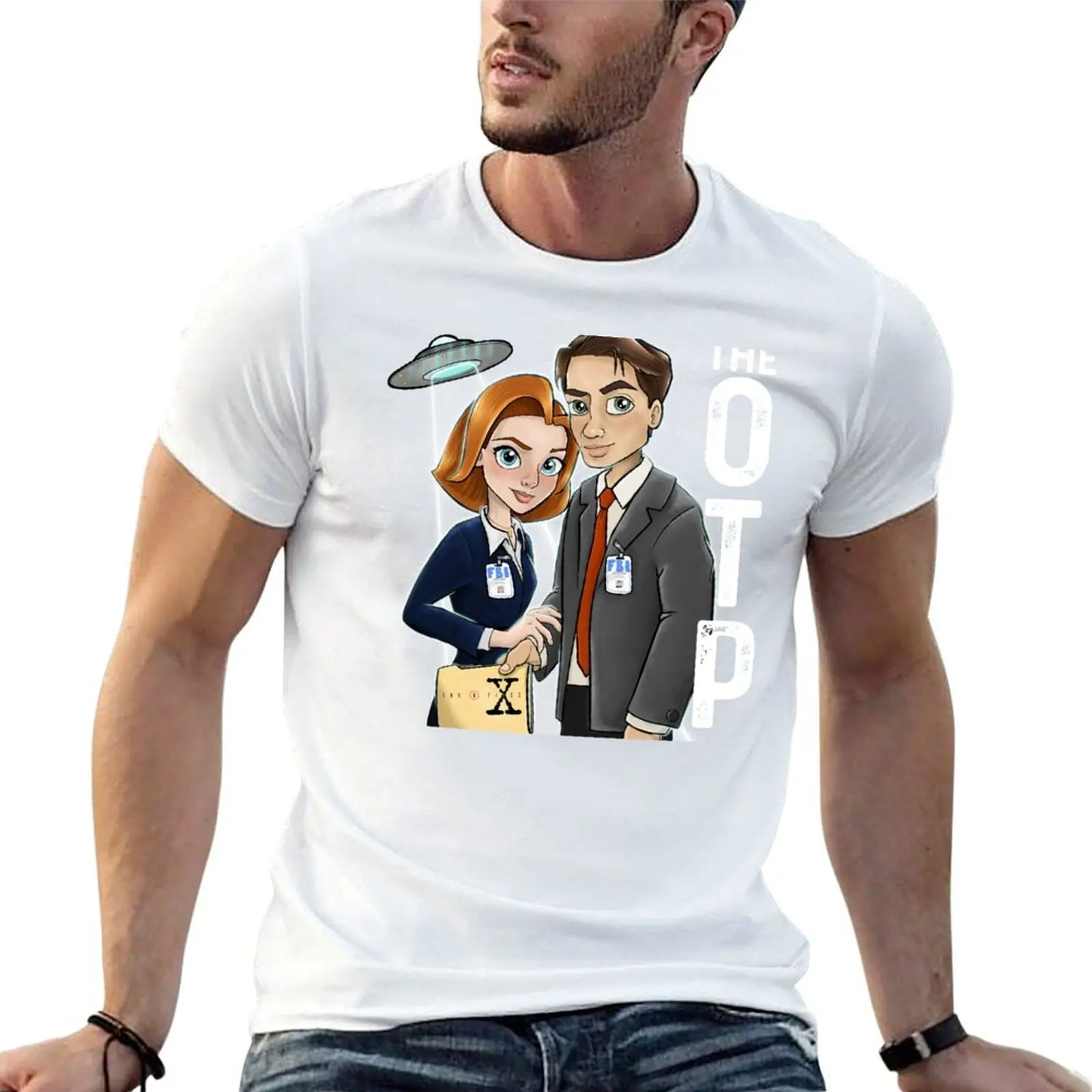 OTP Mulder and Scully : The original T-Shirt customizeds blanks big and tall t shirts for men
