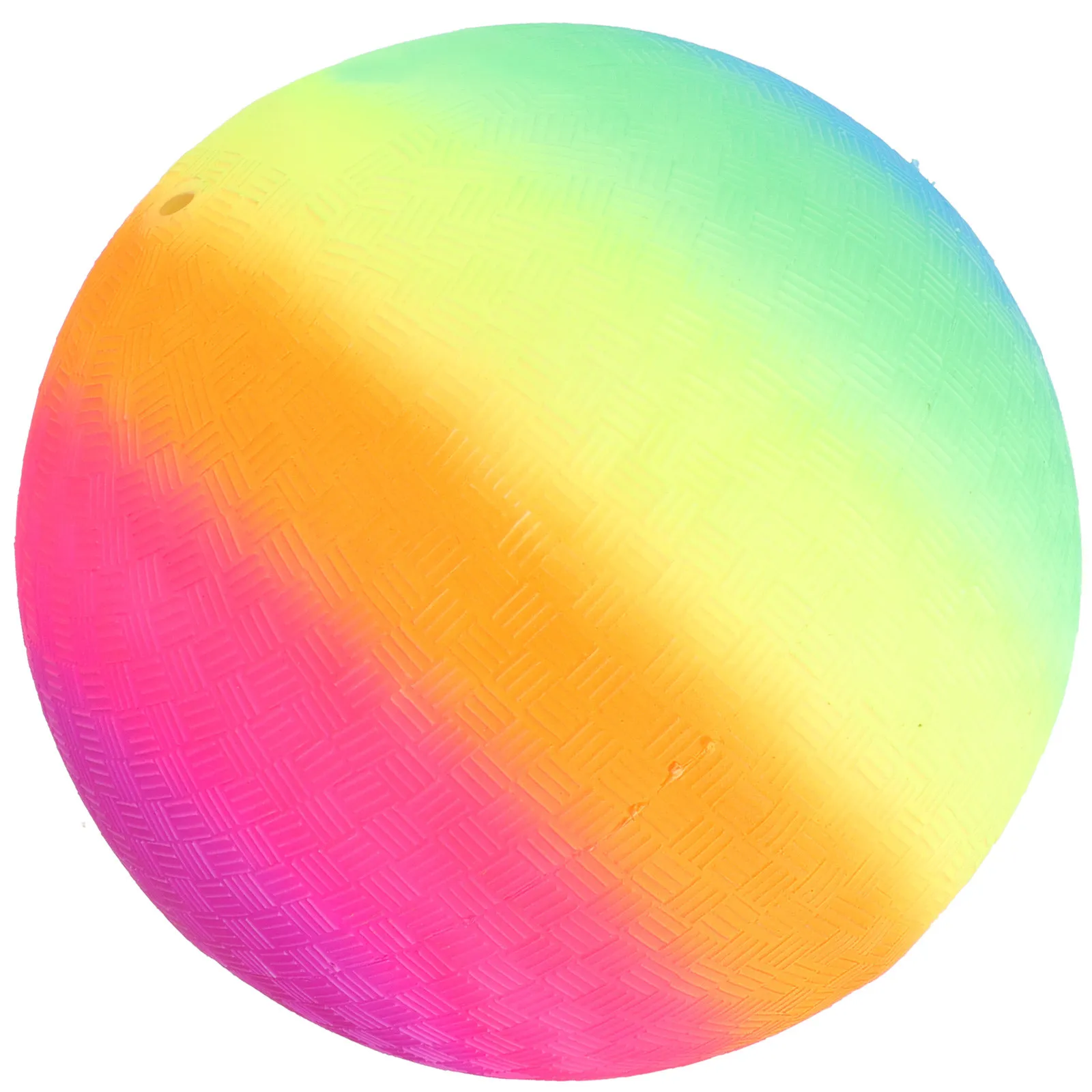Inflatable Beach Ball Rainbow Color Thick PVC Plaything for Kids Children Summer Pool Fun Funny Inflatable Ball