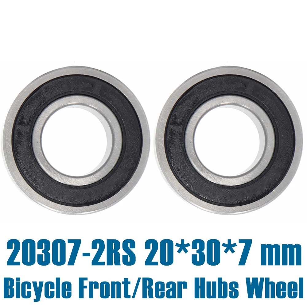 20307-2RS Bearing 20*30*7 mm ( 2 PC ) 20307 RS Bicycle Hub Front Rear Hubs Wheel 20 30 7 Ball Bearings