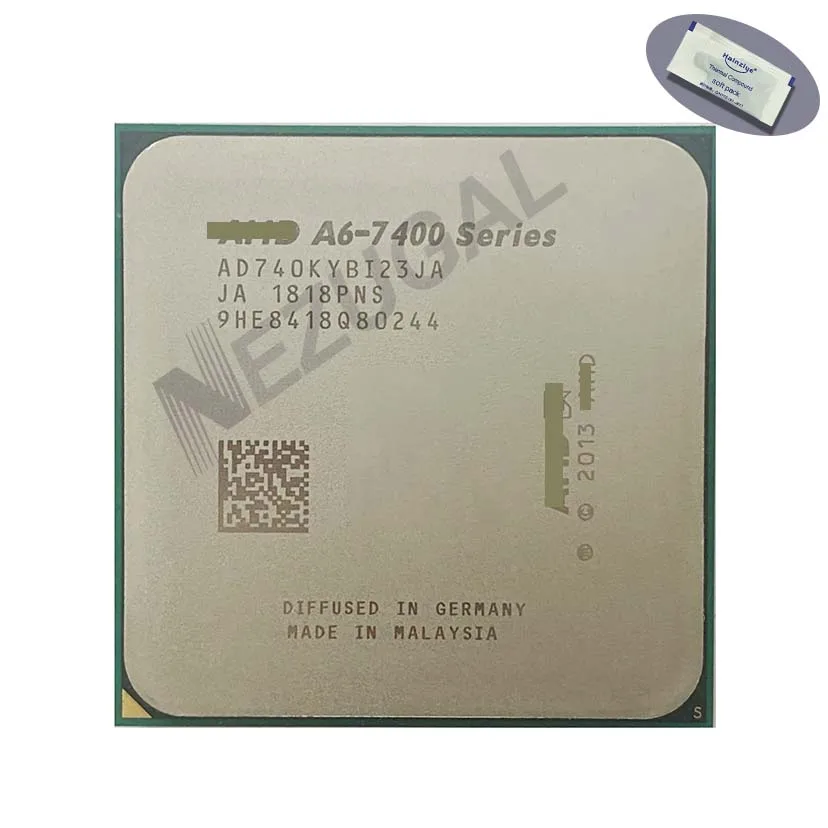 A6-7400K A6 7400K AD740KYBI23JA AD740KYBJABOX 3.5 Ghz Dual Core 1M 65W FM2+ CPU processor