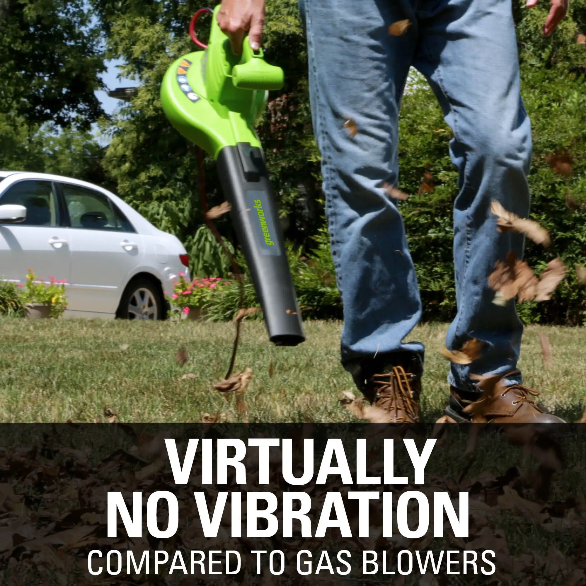 9 А (170 куб. футов/170 миль в час) проводной электрический вентилятор для листьев