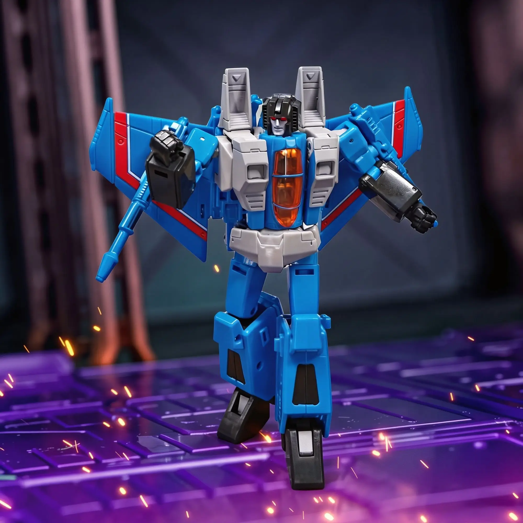 JCS001 JCS-001 KO SS86 Thundercracker Actionfigur KO Transformation G1 Thundercracker Figuren