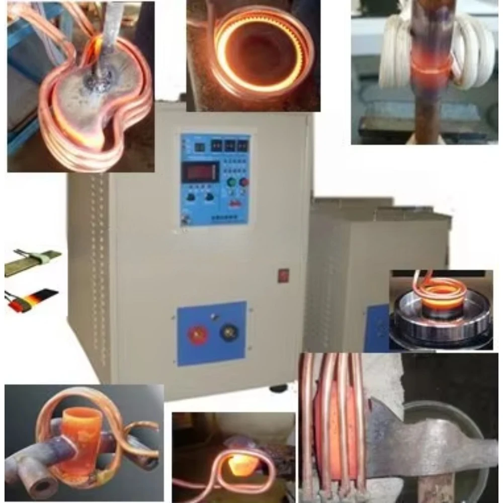 70 80Kw High Frequency Induction Heating Surface Hardening Quenching Machine for Metals Rods and Bars
