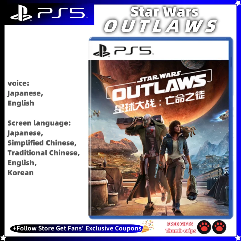 

Sony Playstatio5 PS5 оригинальная новая игра CD Звездные войны Outlaw Playstation5 игровая карта SONY Ps5 игры Звездные войны OUTLAW