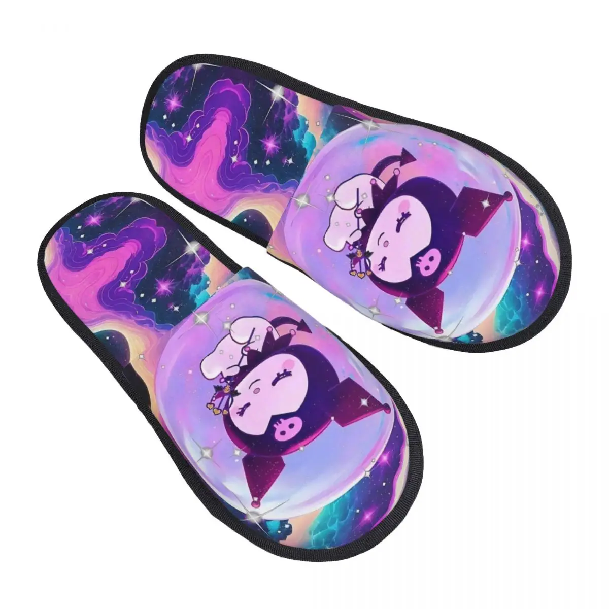 

Изготовленные на заказ тапочки Kuromi с героями мультфильмов для женщин-домашних тапочек в отеле