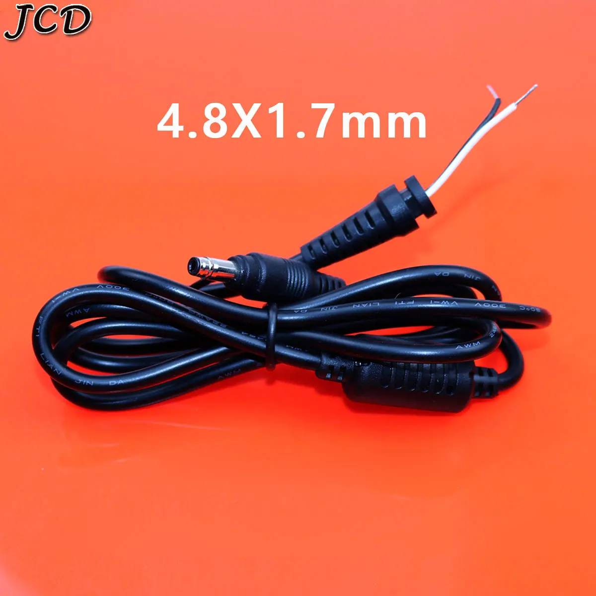 JCD 2.5*0.7 4.0*1.7 5.5*2.1 5.5*2.5 7.4*5.0mm Power Supply  Adapter Output Power Cord DC Male Plug Cable  For HP DELL Lenovo