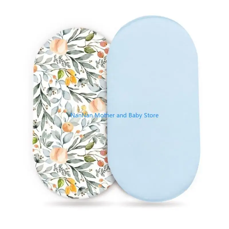 ملاءات ملائمة محايدة للجنسين، وسائد ناعمة وواقية من الألياف الدقيقة لطفلك الرضيع #5