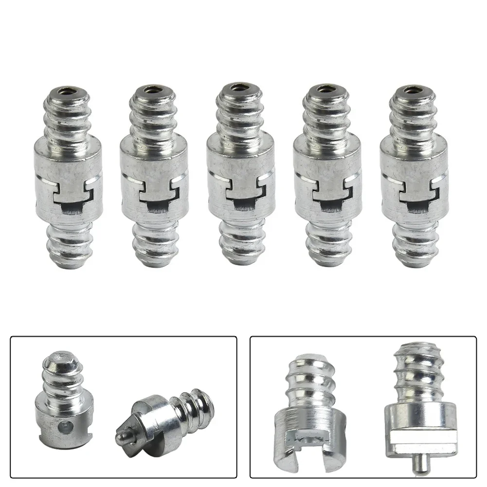 

Excellent Connector Solution for Electric Pipe Dredge Machine 10pcs 16mm Spring Male and Female Join Connector Set
