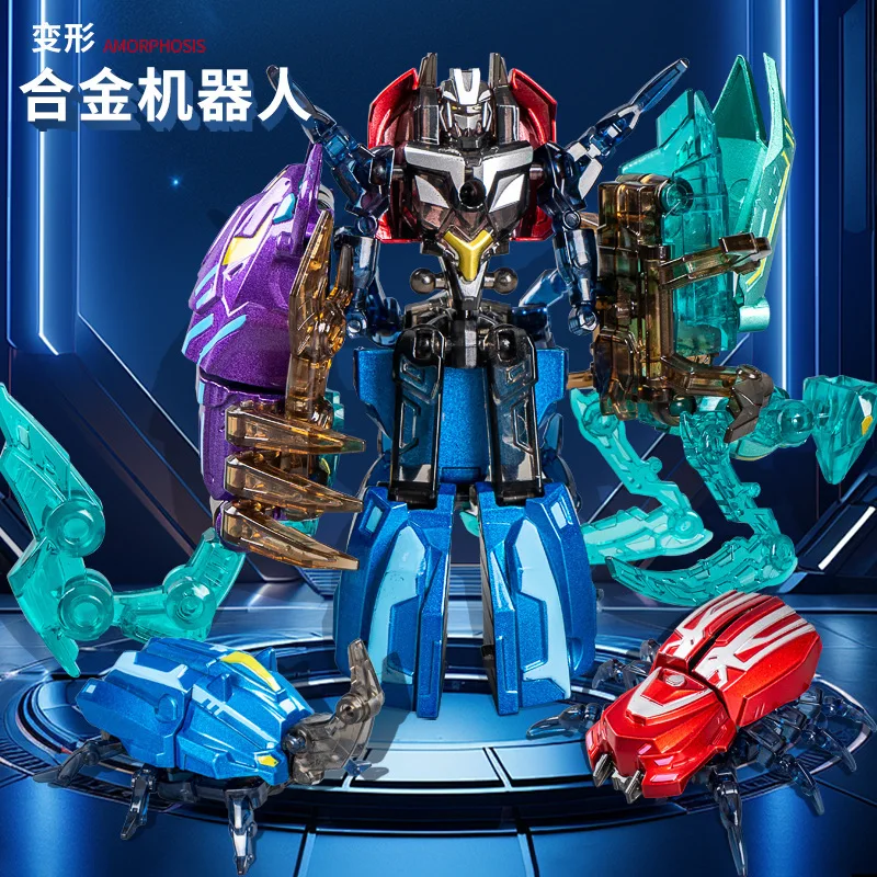 

Alloy Shape-shifting Insect Mecha Scorpion Spider Combined Robot Boy Gift Shape-shifting Toy Children