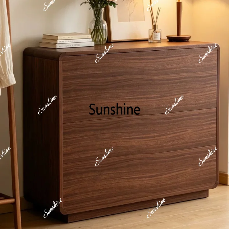 Medieval style living room chest cabinet against the wall storage drawer cabinet retro bedroom storage cabinet