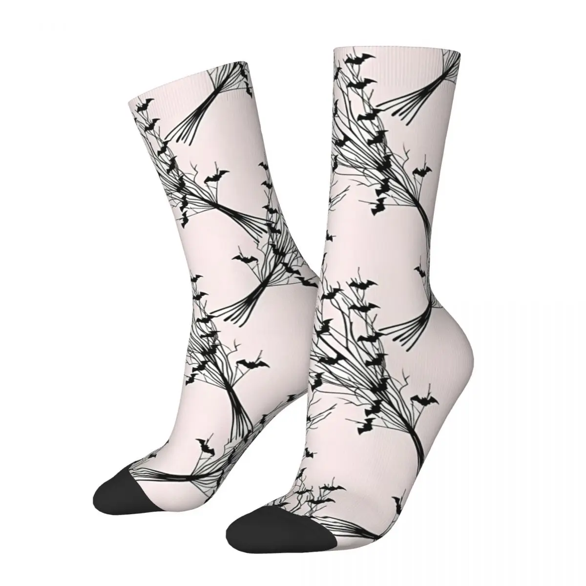 Flying In The Trees The Bats Animals Socks Sports 3D Print Boy Girls Mid-calf Sock