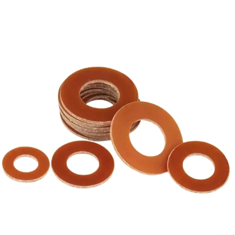 

Bakelite Flat Washer Epoxy Resin Insulation Gasket M2-M10 High Temperature Resistant Electrical Insulating Spacer Pad