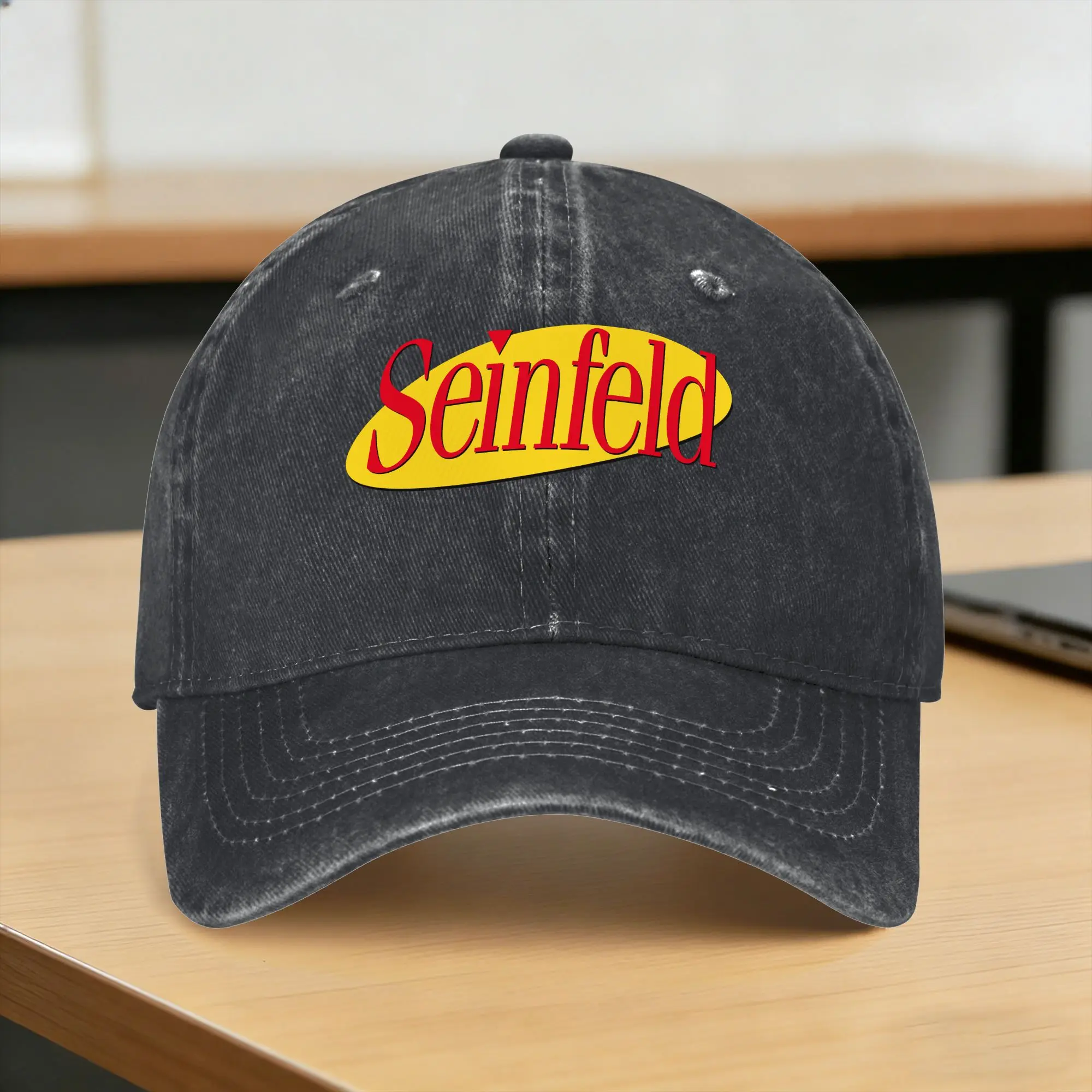 Seinfeld Logo Casual Baseball Cap Spring  Trucker Hat Wholesale Kpop Rock Snapback Cap Unisex Men Streetwear Baseball Caps