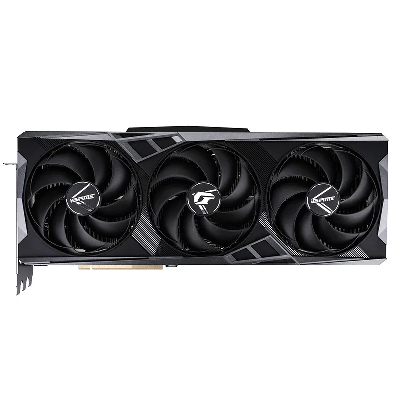 I-Game GeForce RTX4080 SUPER Vulcan OC 16GB PC Esports GPU Black God's Choice AMD Chipset Fan Cooler VGA  DVI DDR5 Desktops