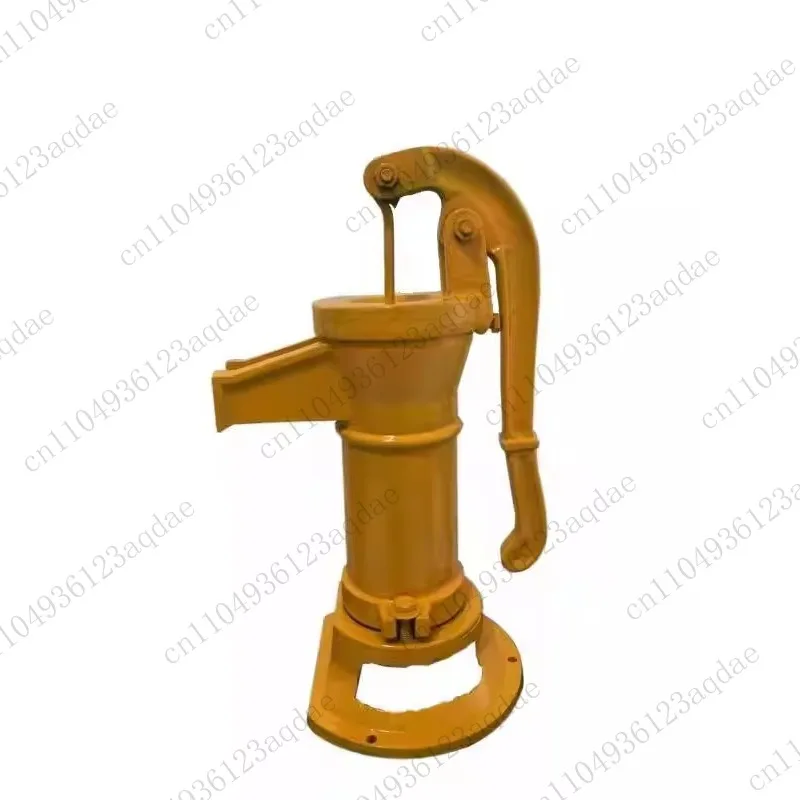 Cast Iron Hand Pump - Vintage Well Water Draw (Manual/No Electricity)
