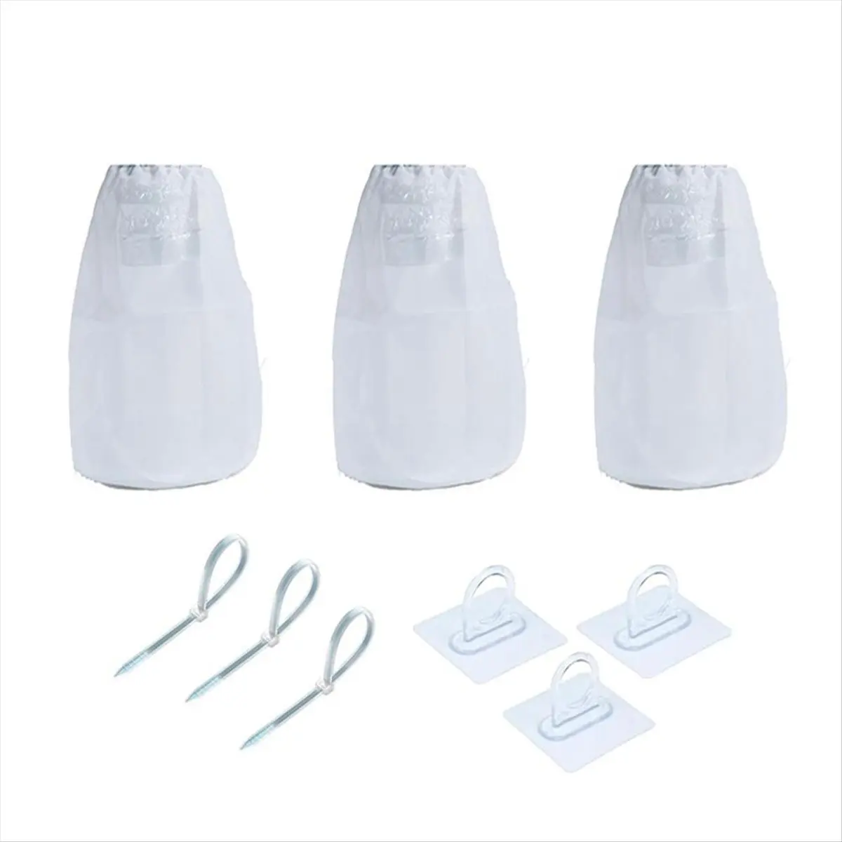 2026 Trend 3Pack Dryer Vent Lint Bags, Lint Traps for Indoor Outdoor Dryer Vents, Lint Dust Bag Capturing Lint and Dust