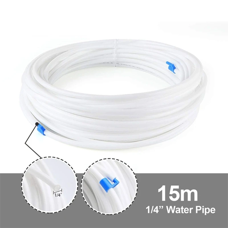 alimentazione idrica universale da 15 m collegamento del sistema filtraggio Tubo acqua in plastica per per