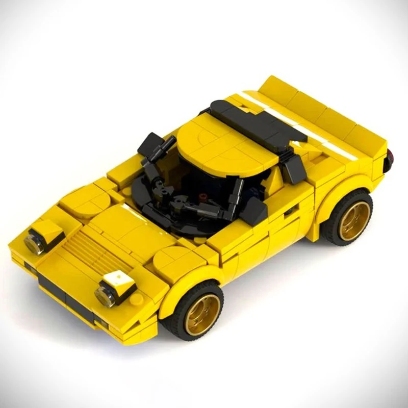 

Speed Racing Car Model MOC Building Bricks Rally Racing Modular Technology Children Holiday Gifts Assemble Toys Suit