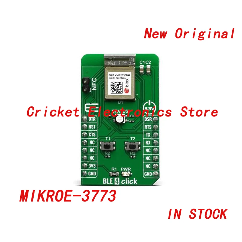 

MIKROE-3773 Bluetooth Development Tools - 802.15.1 BLE 4 click