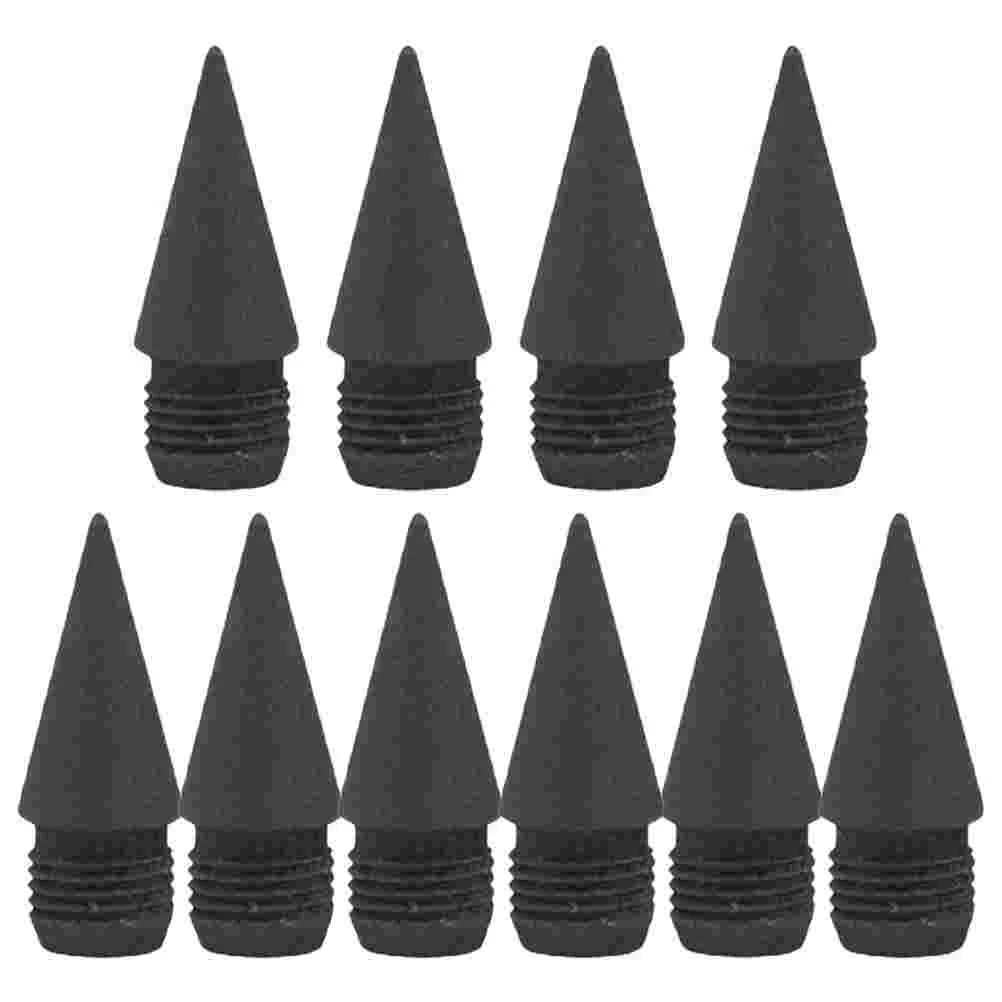 

10 Pcs Inkless Pen Replacement Refills Pencil Tip Drawing Tips Graphite Replaceable Nibs