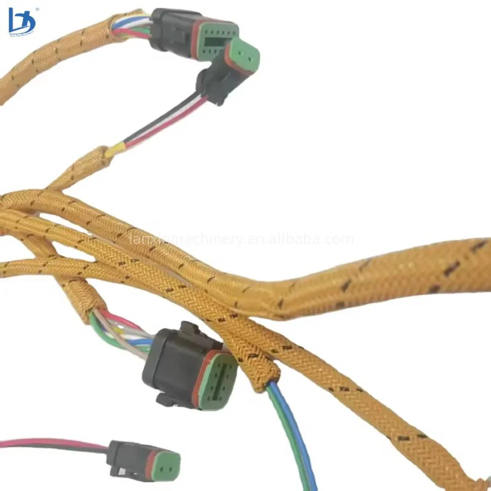 Excavator wiring harness 201-1283 230-6279 215-3249 C9 Engine harness assembly Used in fOR CAT excavator E330C 330C