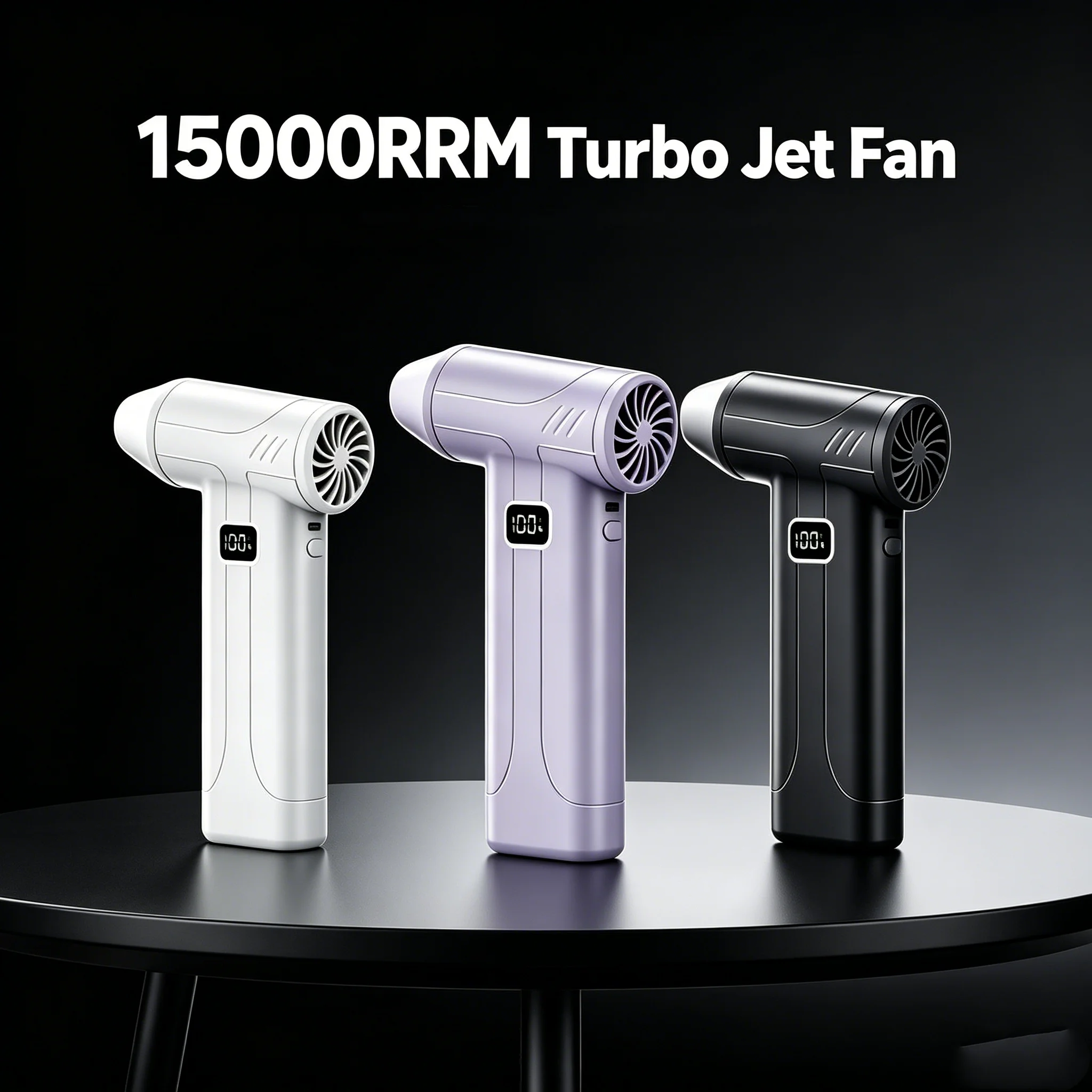 X9 Brushless Turbo Jet Fan Blower 150000RPM Powerful Electric Air Blower Vacuum Dust Cleaner Portable Violent Fan 6000mAh