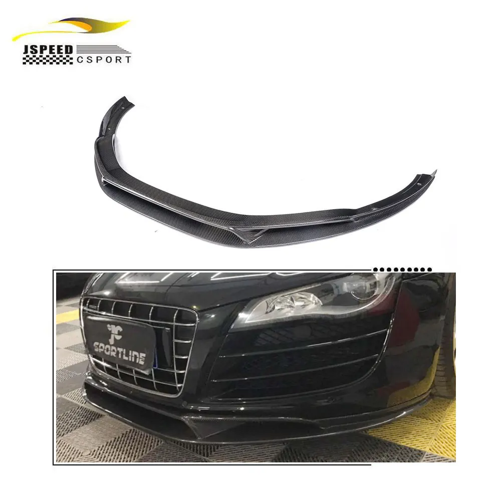 

Подходит для губ переднего бампера из углеродного волокна Audi R8 GT V8 V10 208-2015 гг.