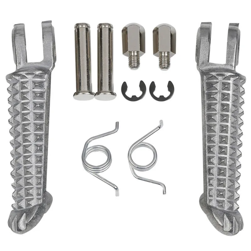 YZF R1 R6 Motorcycle Front Footrests Foot pegs For Yamaha YZFR1 YZF R1 1998-2023 YZFR6 YZF R6 1999-2020 R6S 2003-2009 - Image 2