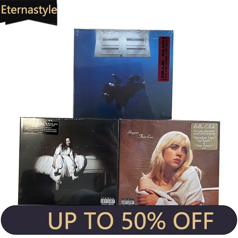 eu-us-pop-3-piece-music-cd-set-dont-smile-at-me-album-ocean-eyes-cassettes-walkman-recorder-car-soundtracks-box-music-gifts