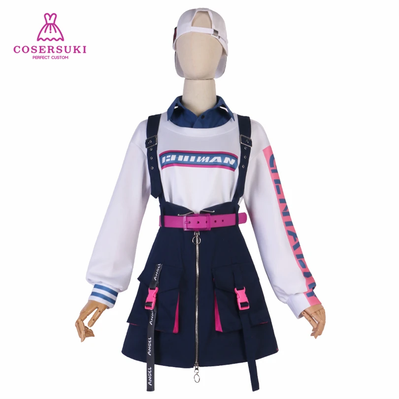 

Project Sekai Colorful Stage!Vivid BAD SQUAD Azusawa Kohane Cosplayer Cosplay Costume Halloween Outfit