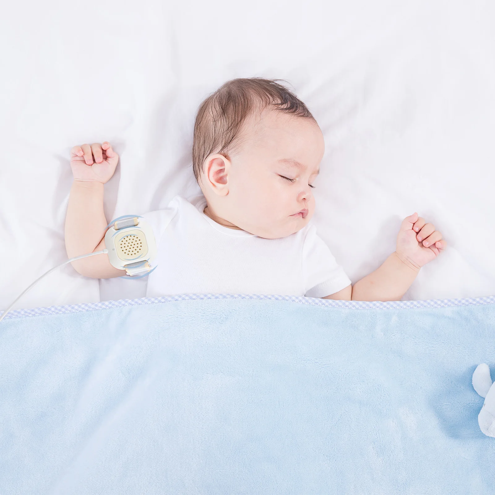 

Bedwetting Alarm Urine Sensor Clip Loud Vibration Kids Night Wetness Monitor Enuresis Alarms for Boys Girls Infant Patient