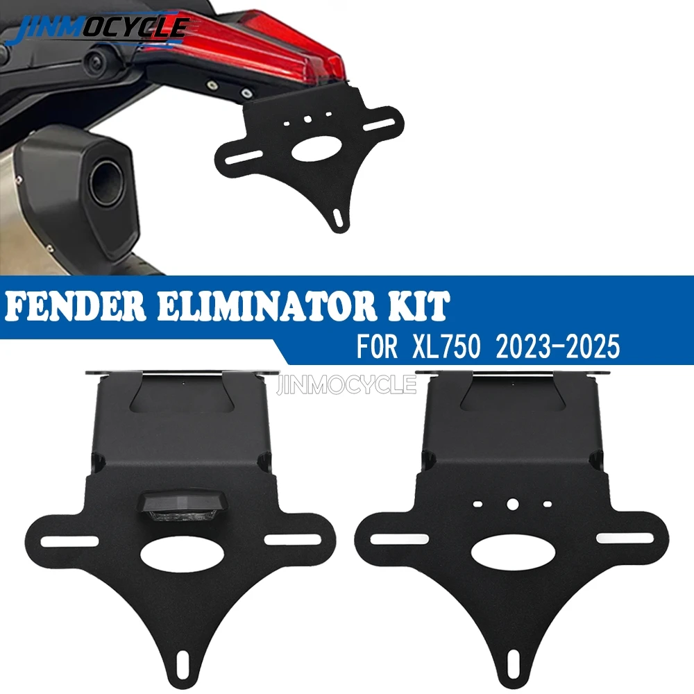 

2026 Accessories Tail Tidy License Plate Holder Fender Eliminator Kit JINMOCYCLE For Honda XL750 Transalp XL 750 2023 2024 2025