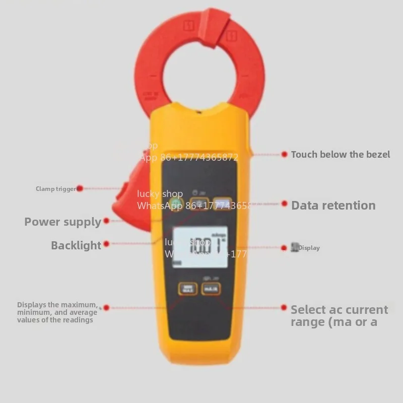 

Измеритель тока с функцией True RMS F368