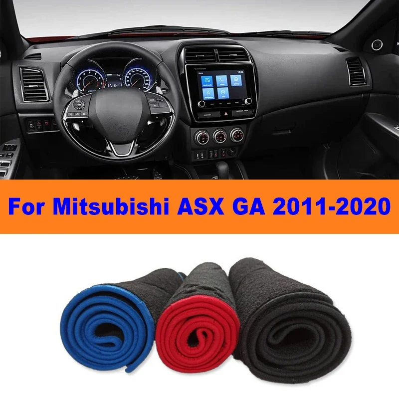 

Anti-Glare Dashboard Cover Dash Mat Non-Slip Sun Shade Pad Interior Protector For Mitsubishi ASX GA 2011-2020 Car Accessories