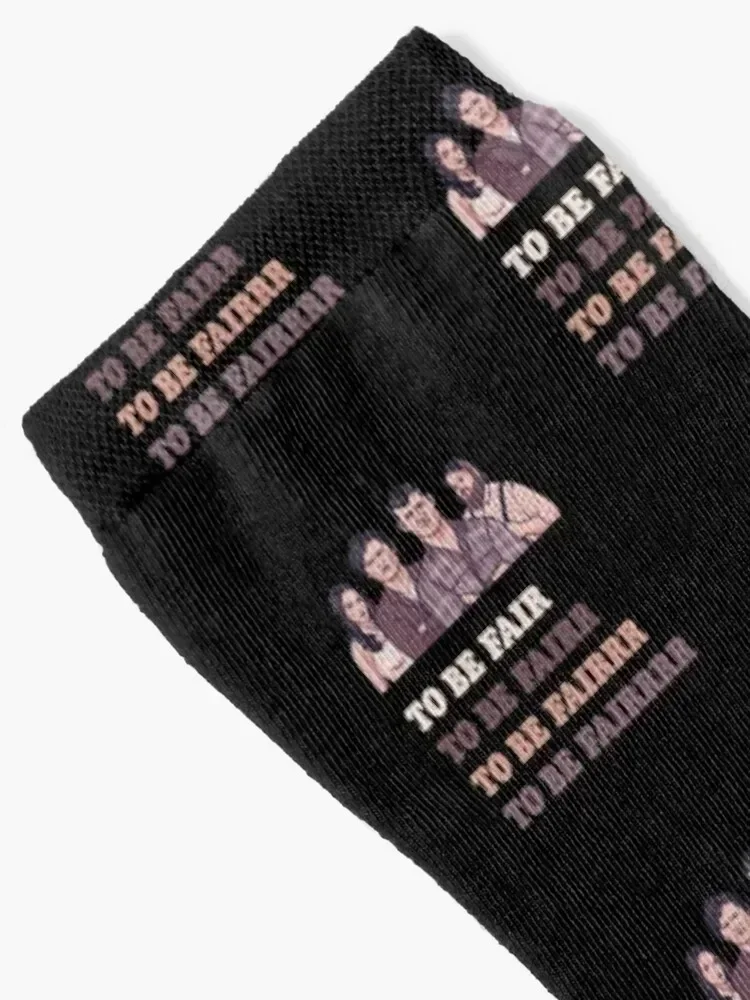 To Be Fair - LetterKenny Parody Socks kawaii cartoon Men's Socks Luxury Women's