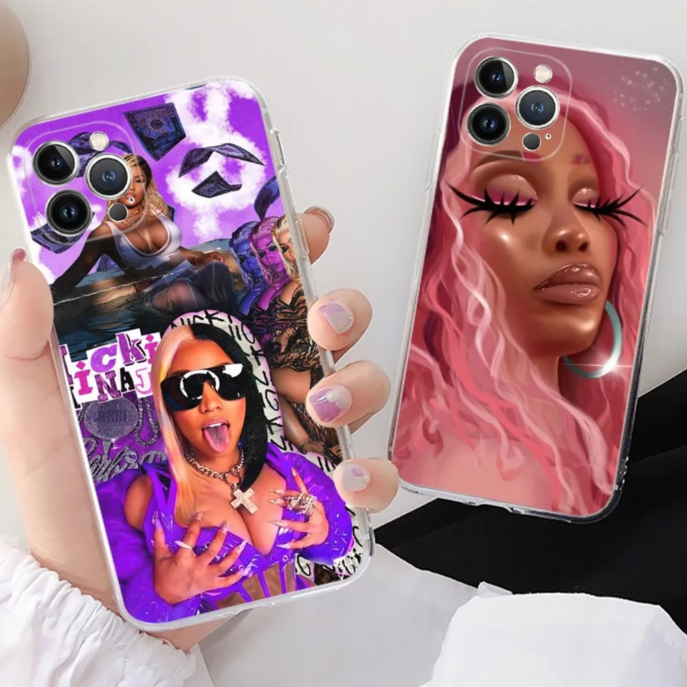 Nicki Minaj Rapper Phone Case For iPhone 15 14 11 12 13 Mini Pro XS Max Cover 6 7 8 Plus X XR SE 2020 Funda Shell