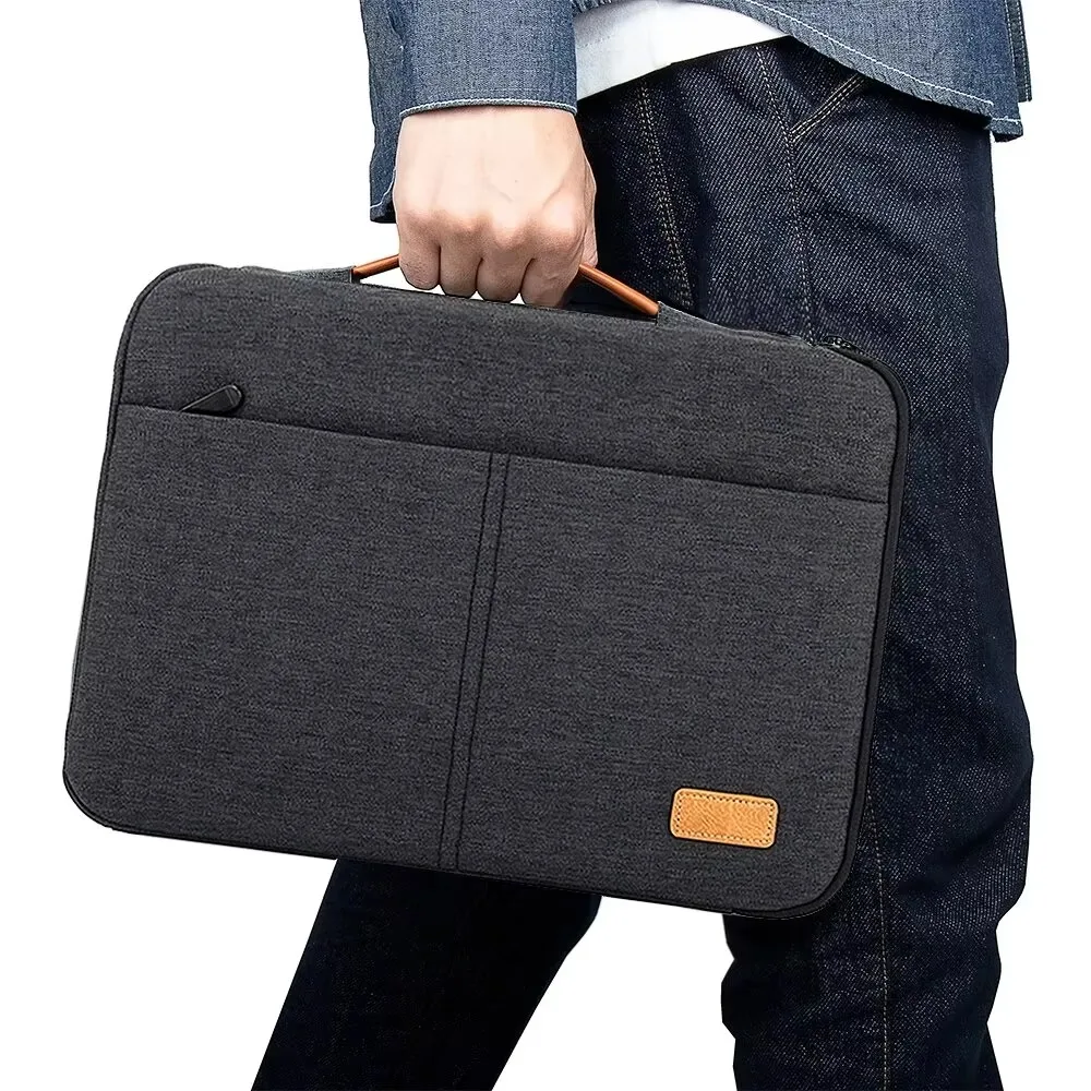 

14 15.6 Inch Laptop Bag Waterproof Soft Notebook Pouch Universal Lightweight Computer Briefcase for Lenovo/HP/Dell/Asus/Acer