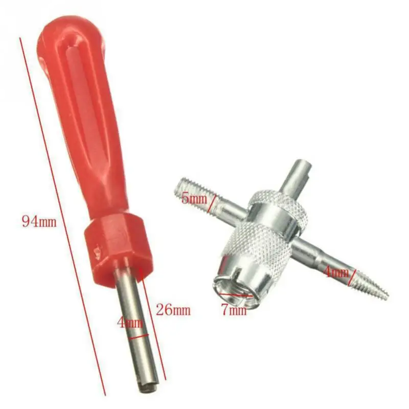 Pulling / plastic removal wrench tool tire air change valve nozzle installation and repair accessories