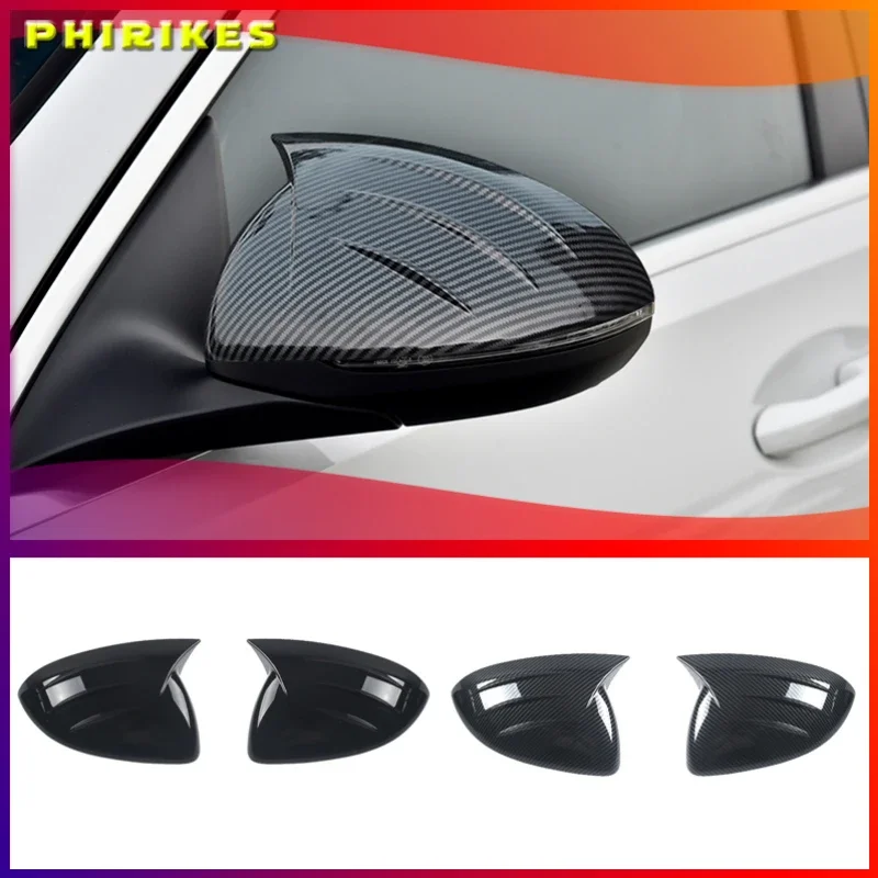 

Carbon Fiber Rear View Mirror Cover for 2021 Mercedes w223 S series w206 C series interior trim accessories